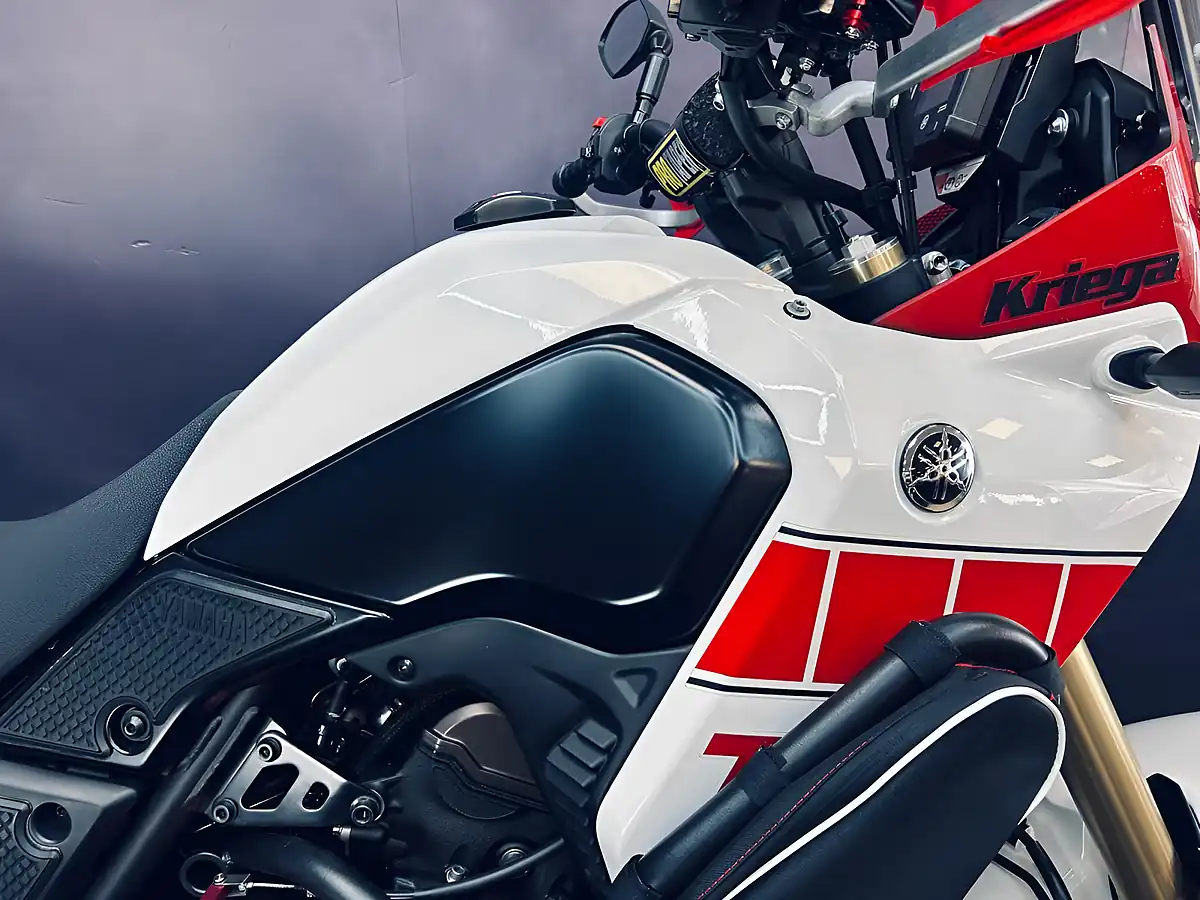 Used 2023 Yamaha Tenere 700 Rally White - Interior and Exterior details 9