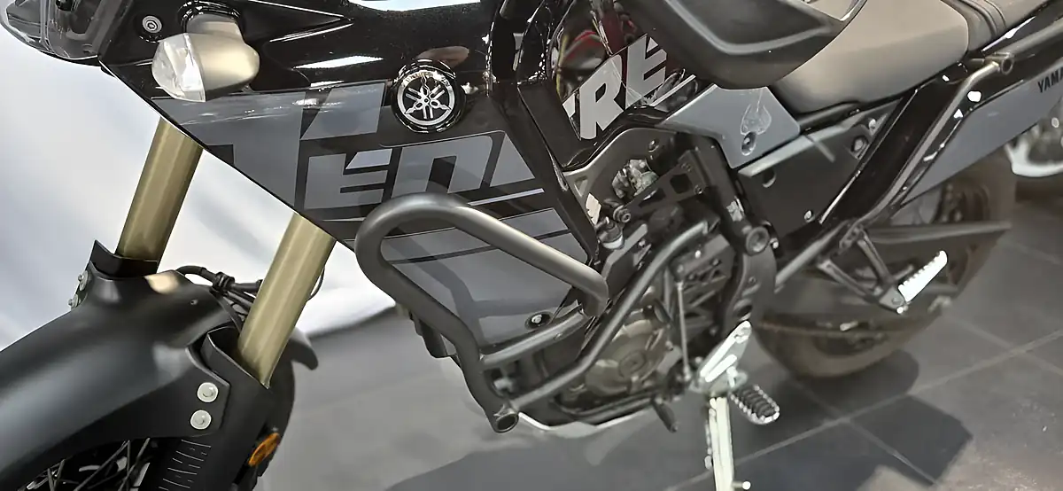 Used 2023 Yamaha Tenere 700 Rally (xz) Rally (xz) Metallic Black - Interior and Exterior details 11
