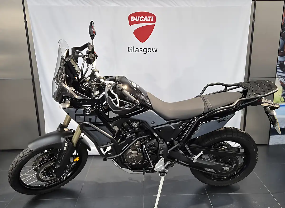 Used 2023 Yamaha Tenere 700 Rally (xz) Rally (xz) Metallic Black - Interior and Exterior details 2