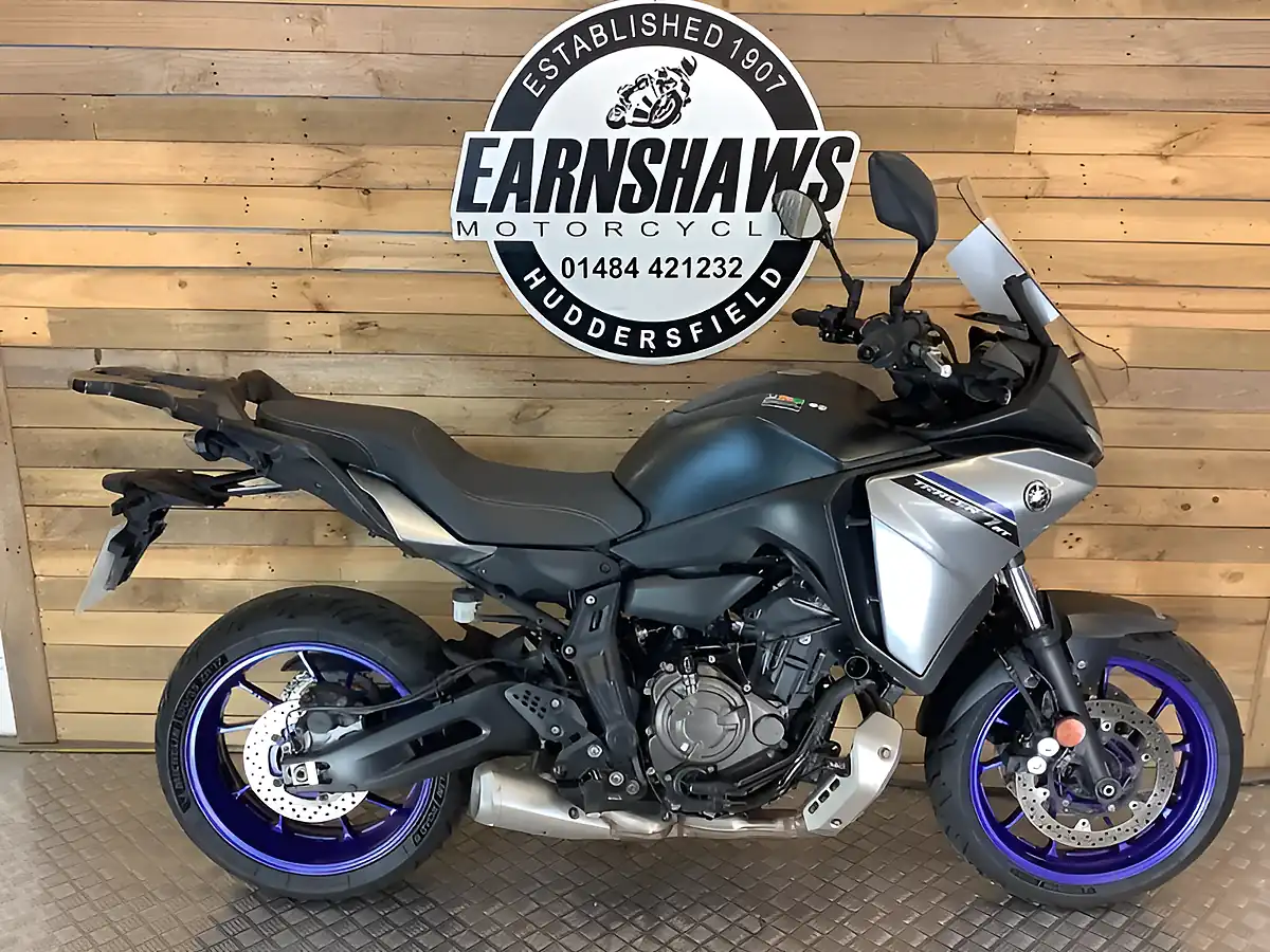 Used 2023 Yamaha Tracer 7 GT Grey - Front View