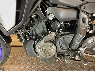 Used 2023 Yamaha Tracer 7 GT Grey - Interior and Exterior details 13