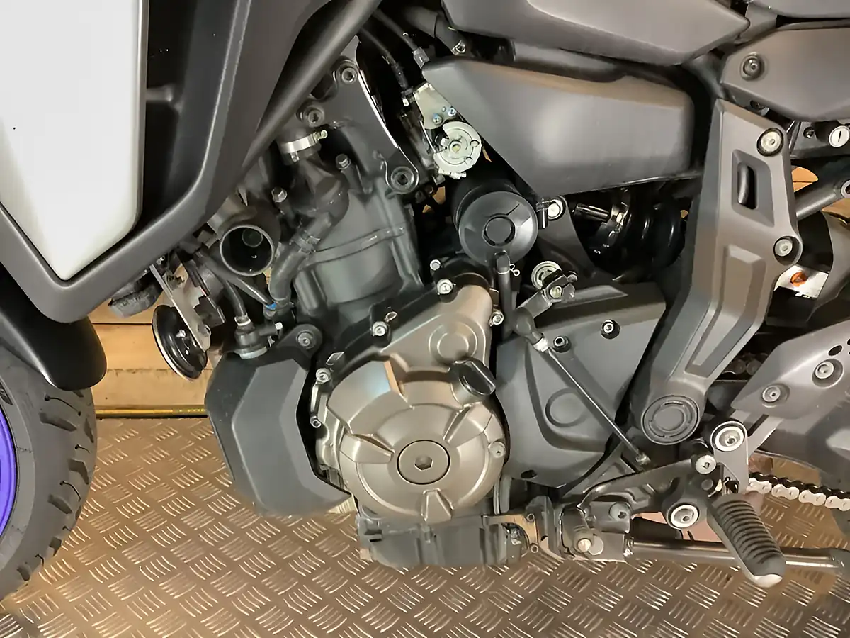 Used 2023 Yamaha Tracer 7 GT Grey - Interior and Exterior details 13