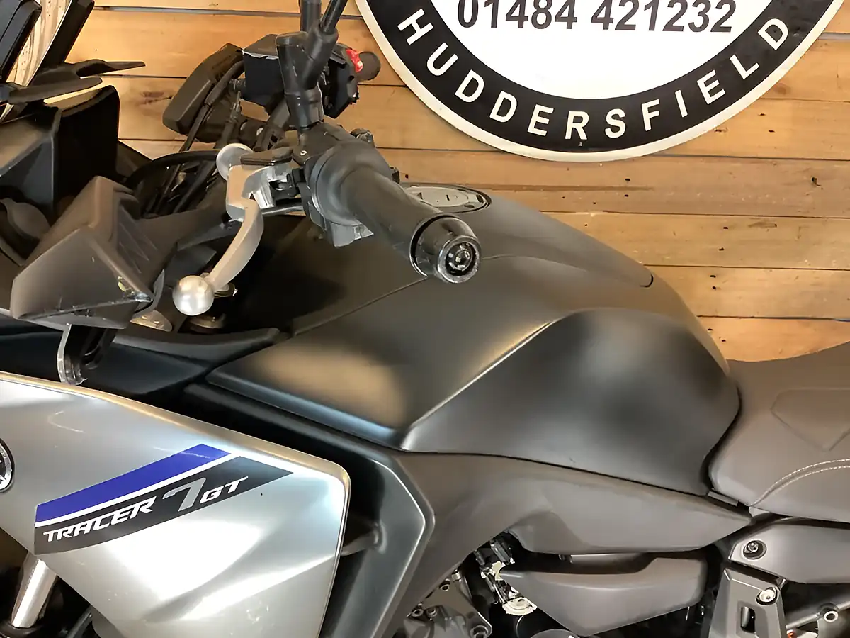 Used 2023 Yamaha Tracer 7 GT Grey - Interior and Exterior details 8