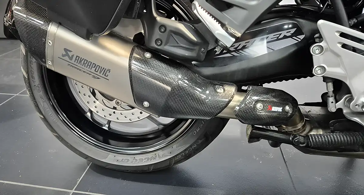 Used 2023 Yamaha Tracer 9 Gt+ Power Grey - Interior and Exterior details 3