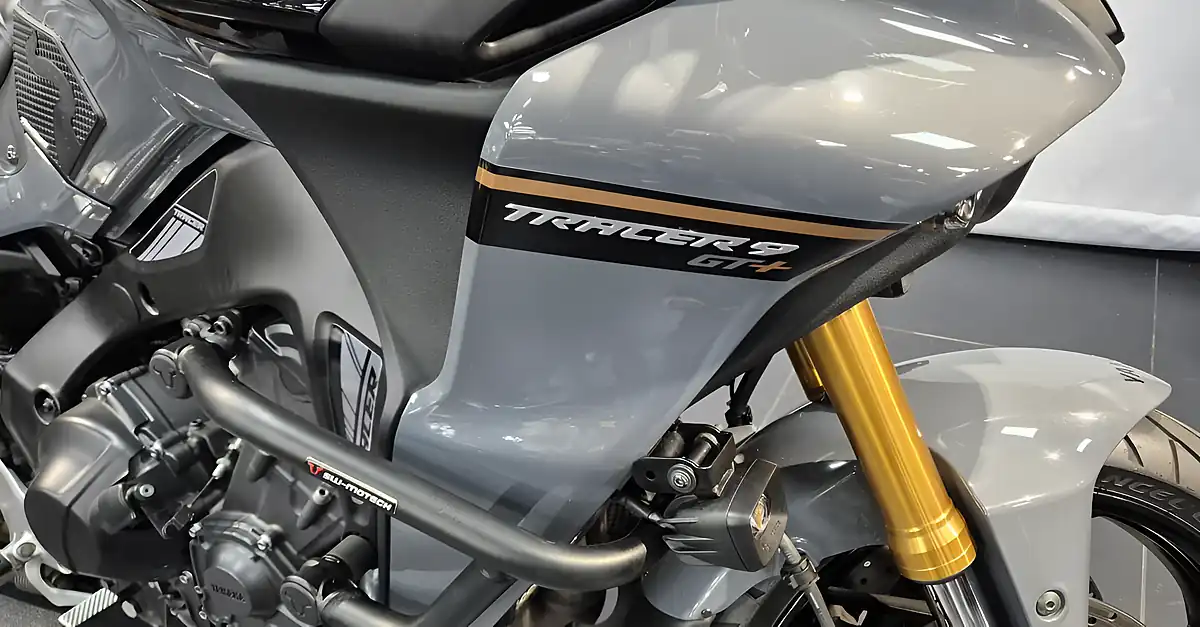 Used 2023 Yamaha Tracer 9 Gt+ Power Grey - Interior and Exterior details 7
