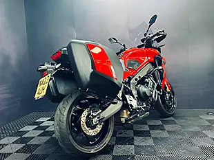 Used 2023 Yamaha Tracer 9 GT Red - Interior and Exterior details 12