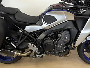 Used 2023 Yamaha Tracer 9 Gt+ Silver - Interior and Exterior details 12