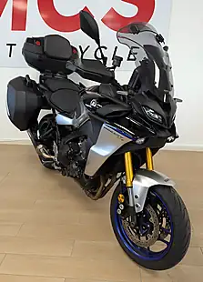 Used 2023 Yamaha Tracer 9 Gt+ Silver - Interior and Exterior details 2