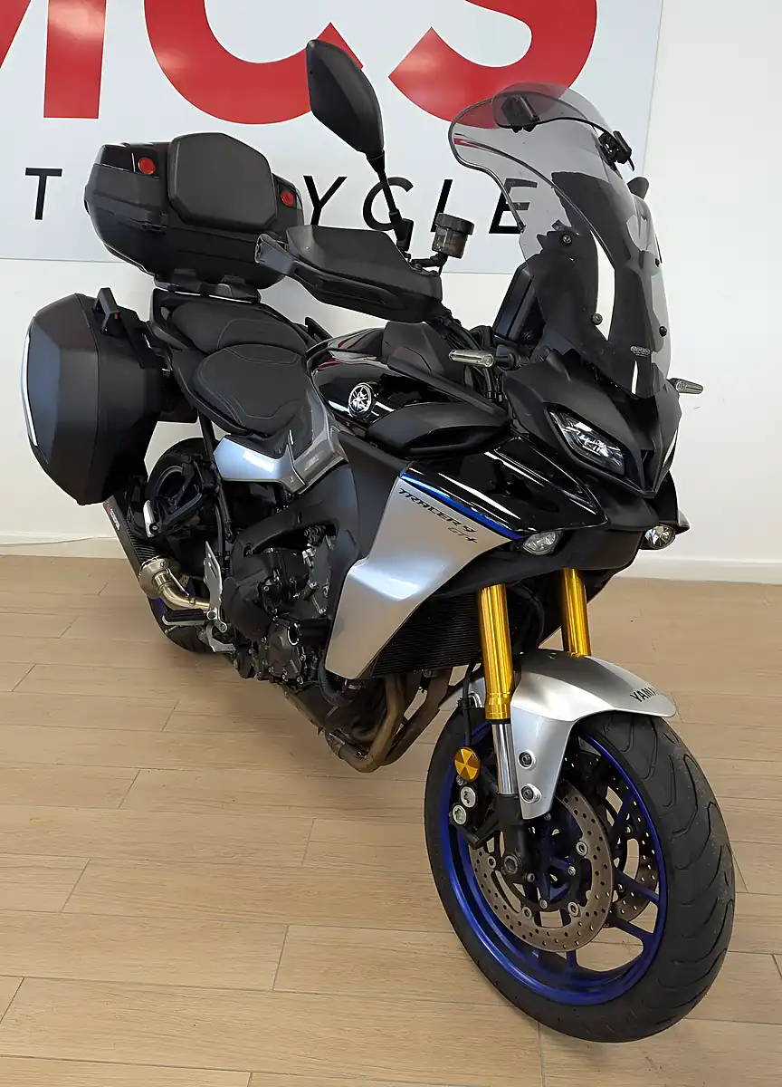 Used 2023 Yamaha Tracer 9 Gt+ Silver - Interior and Exterior details 2