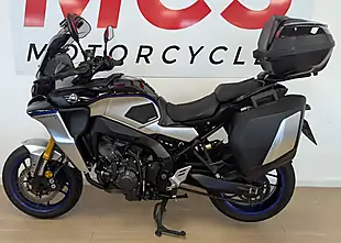 Used 2023 Yamaha Tracer 9 Gt+ Silver - Interior and Exterior details 4