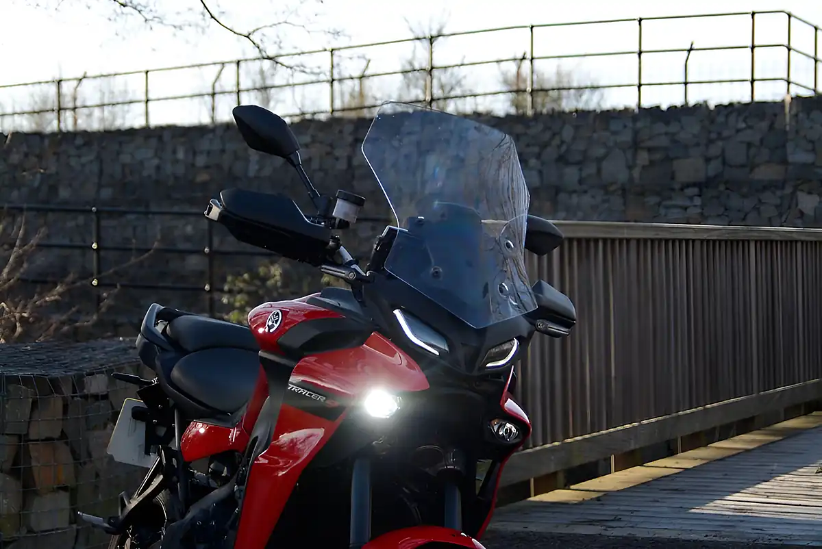 Used 2023 Yamaha Tracer 9 Red - Interior and Exterior details 10