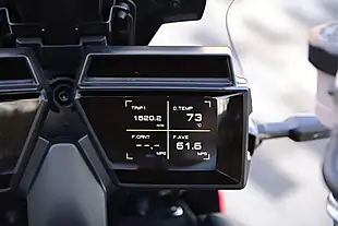 Used 2023 Yamaha Tracer 9 Red - Interior and Exterior details 13