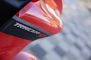 Used 2023 Yamaha Tracer 9 Red - Interior and Exterior details 16