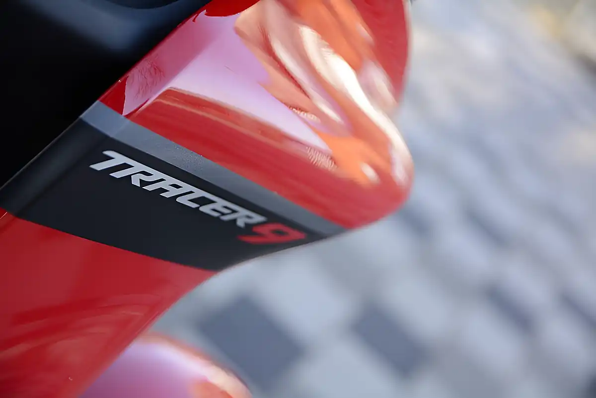 Used 2023 Yamaha Tracer 9 Red - Interior and Exterior details 16