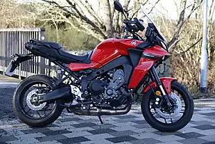 Used 2023 Yamaha Tracer 9 Red - Interior and Exterior details 2