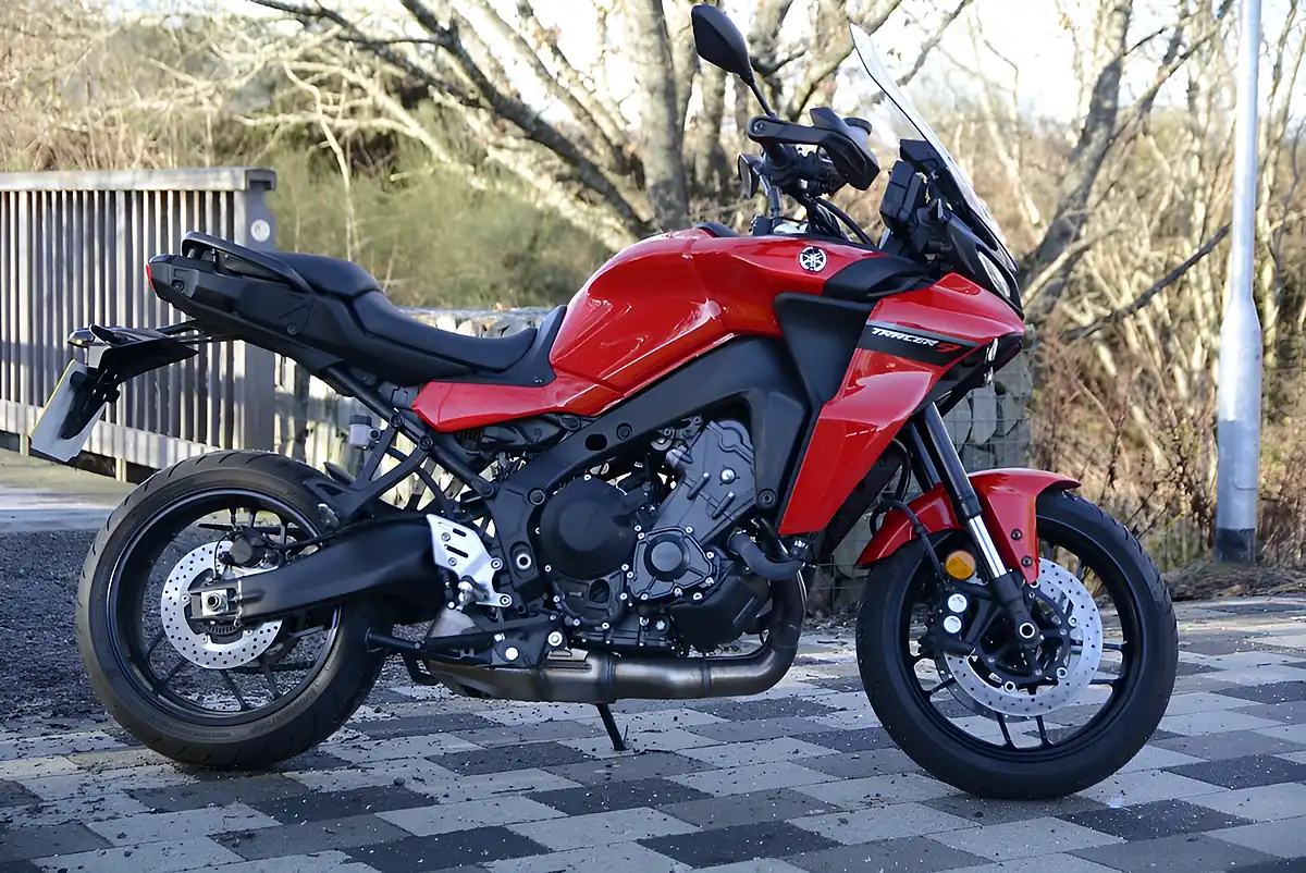 Used 2023 Yamaha Tracer 9 Red - Interior and Exterior details 2