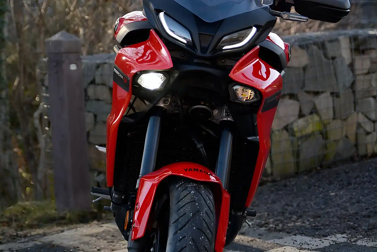Used 2023 Yamaha Tracer 9 Red - Interior and Exterior details 3