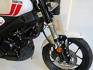 Used 2023 Yamaha XSR125 Heritage Heritage White - Interior and Exterior details 13