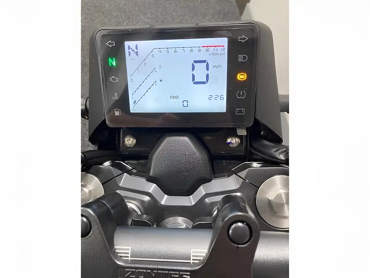 Used 2023 Zontes GK125 Black - Interior and Exterior details 2