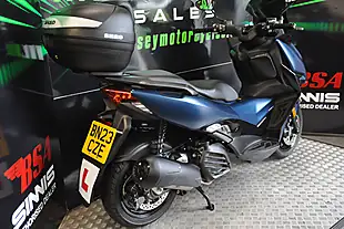 Used 2023 Zontes Zt 125-M Blue - Interior and Exterior details 13