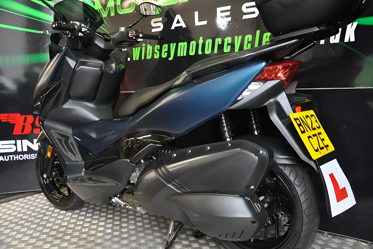 Used 2023 Zontes Zt 125-M Blue - Interior and Exterior details 7