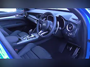Used 2024 Alfa Romeo Stelvio Veloce Blue - Interior and Exterior details 9