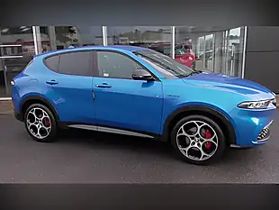 Used 2024 Alfa Romeo Tonale Veloce Blue - Interior and Exterior details 8