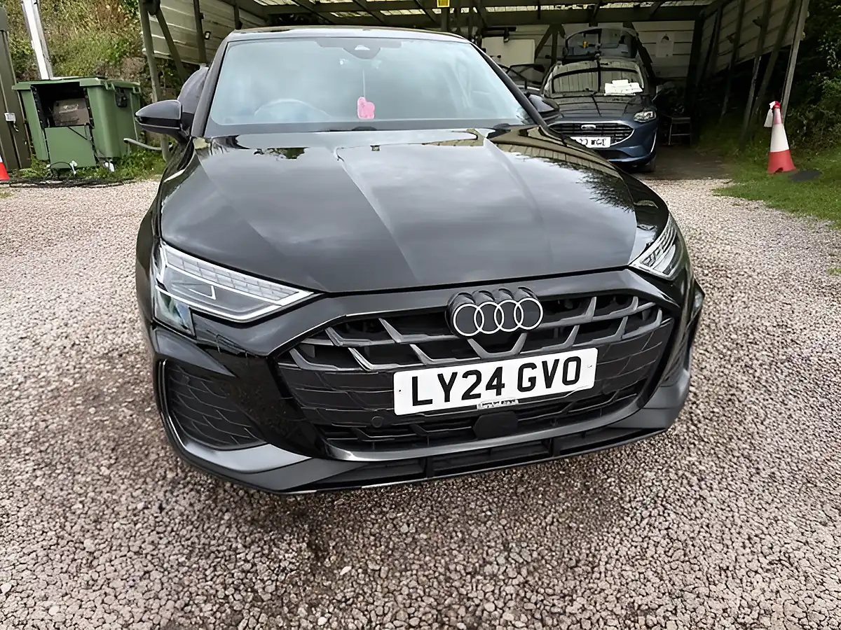 Used 2024 Audi A3 S Line Black - Front View