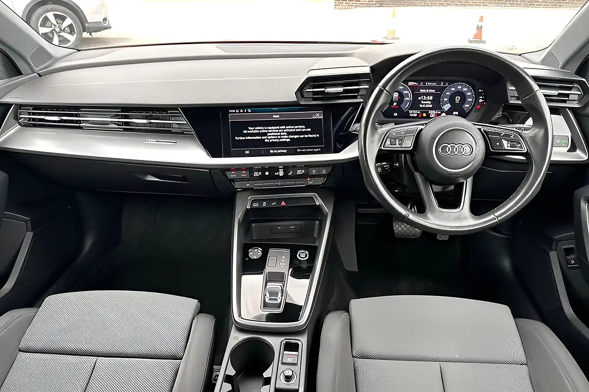 Used 2024 Audi A3 Sport Red - Interior and Exterior details 11