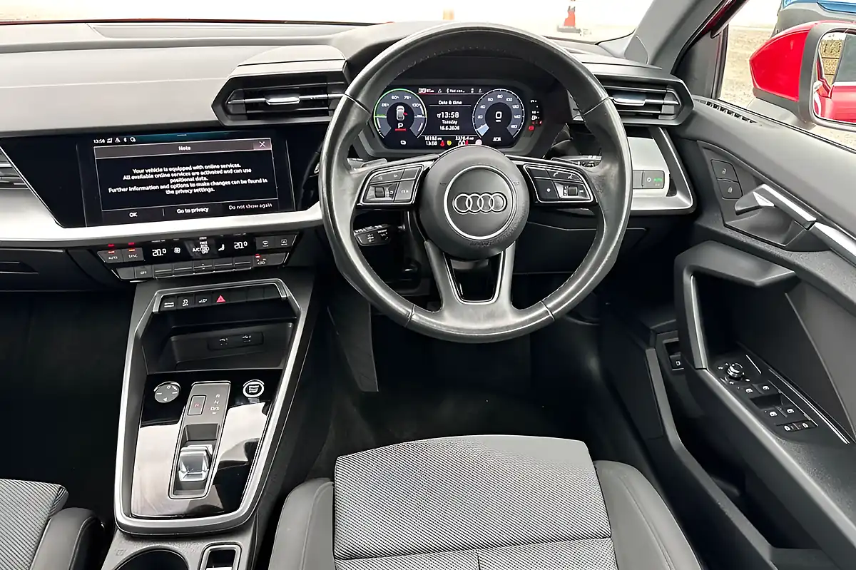 Used 2024 Audi A3 Sport Red - Interior and Exterior details 12