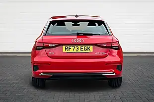 Used 2024 Audi A3 Sport Red - Interior and Exterior details 4