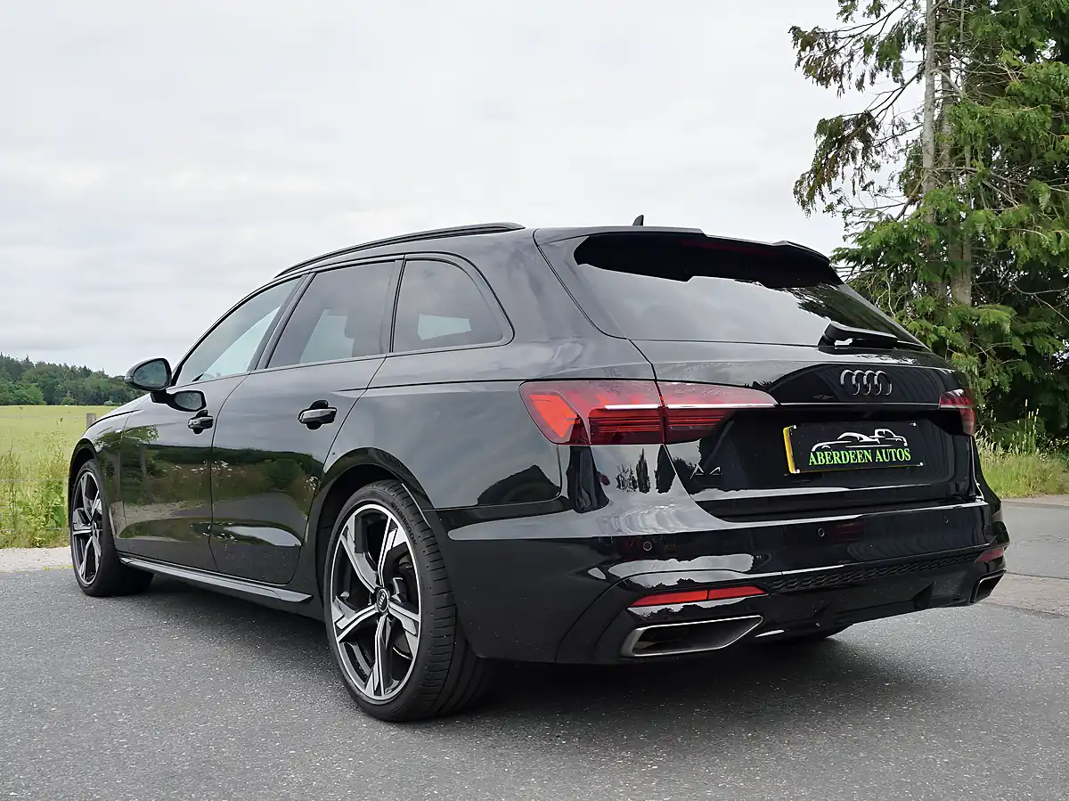 Used 2024 Audi A4 Avant Black Edition Black - Interior and Exterior details 11