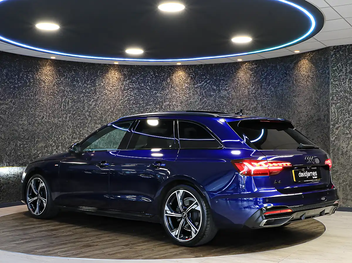Used 2024 Audi A4 Avant Black Edition Blue - Interior and Exterior details 9