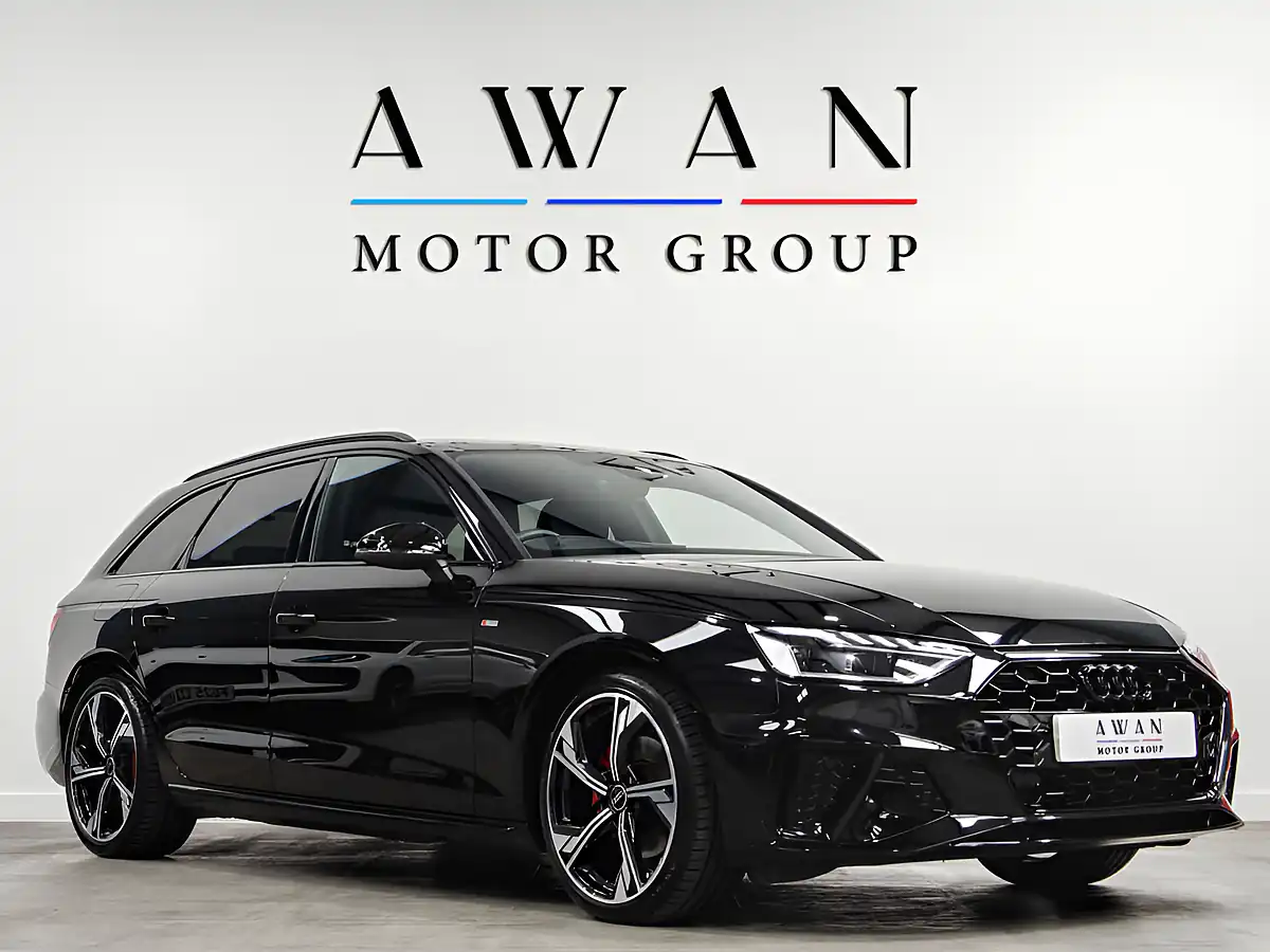 Used 2024 Audi A4 Black Edition Black - Front View