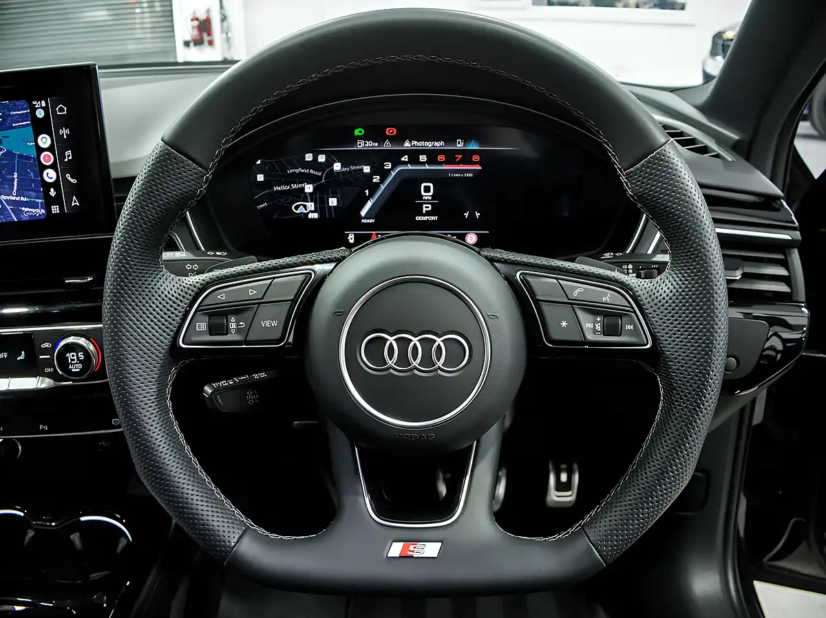 Used 2024 Audi A4 Black Edition Black - Interior and Exterior details 12