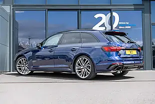 Used 2024 Audi RS4 Avant Vorsprung Navarra Blue - Interior and Exterior details 2