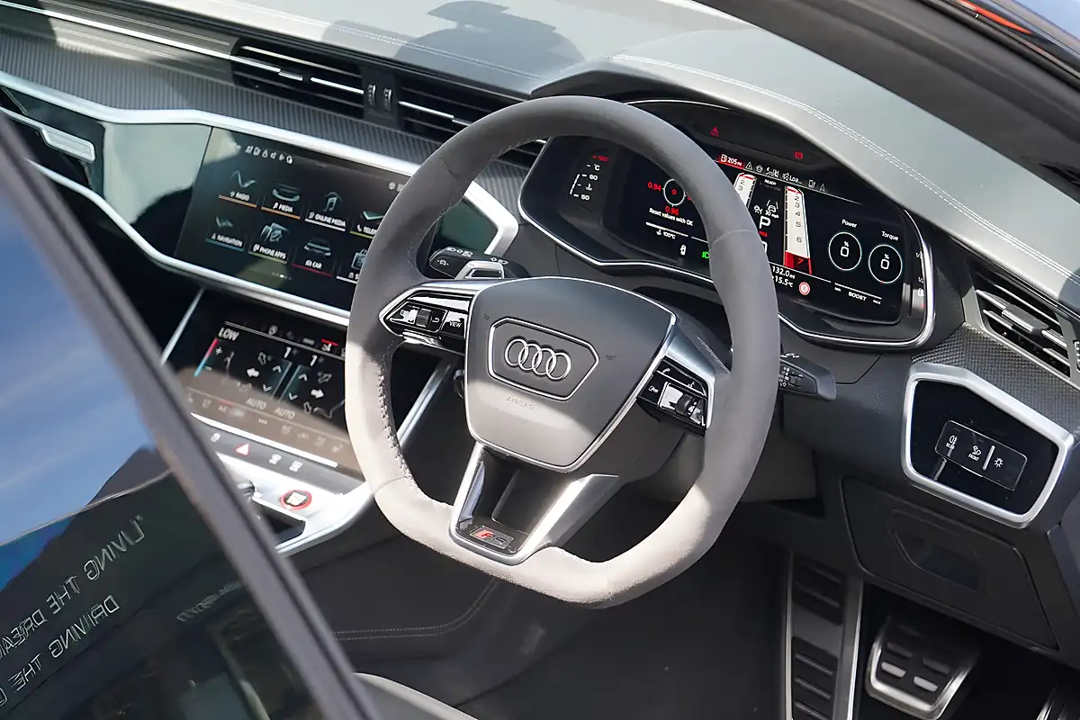 Used 2024 Audi RS7 Performance Carbon Vorsprung Ascari Blue - Interior and Exterior details 14