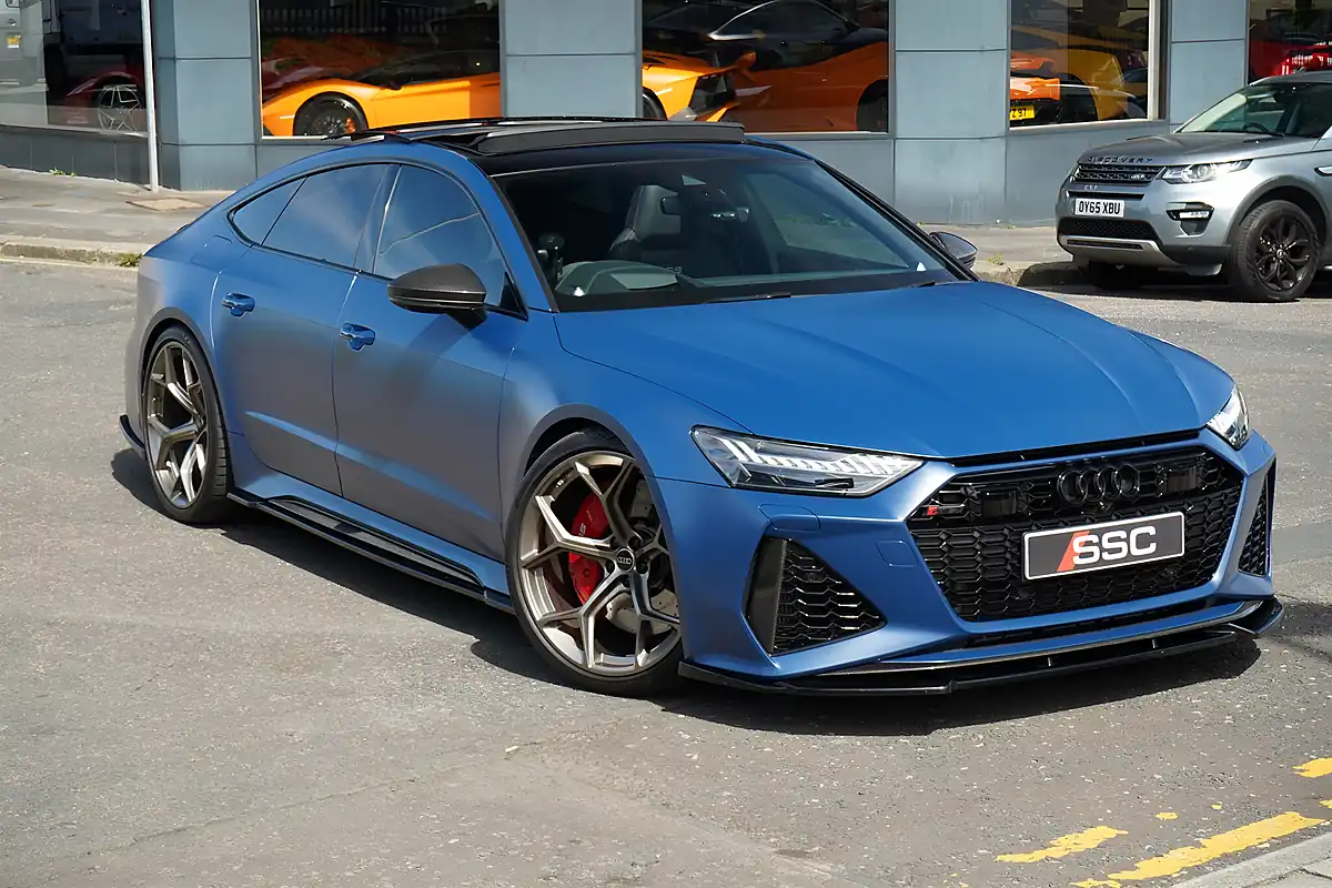 Used 2024 Audi RS7 Performance Carbon Vorsprung Ascari Blue - Interior and Exterior details 18