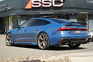 Used 2024 Audi RS7 Performance Carbon Vorsprung Ascari Blue - Interior and Exterior details 2