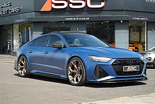 Used 2024 Audi RS7 Performance Carbon Vorsprung Ascari Blue - Interior and Exterior details 4