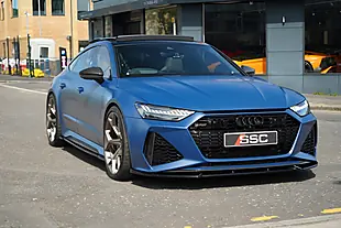 Used 2024 Audi RS7 Performance Carbon Vorsprung Ascari Blue - Interior and Exterior details 5