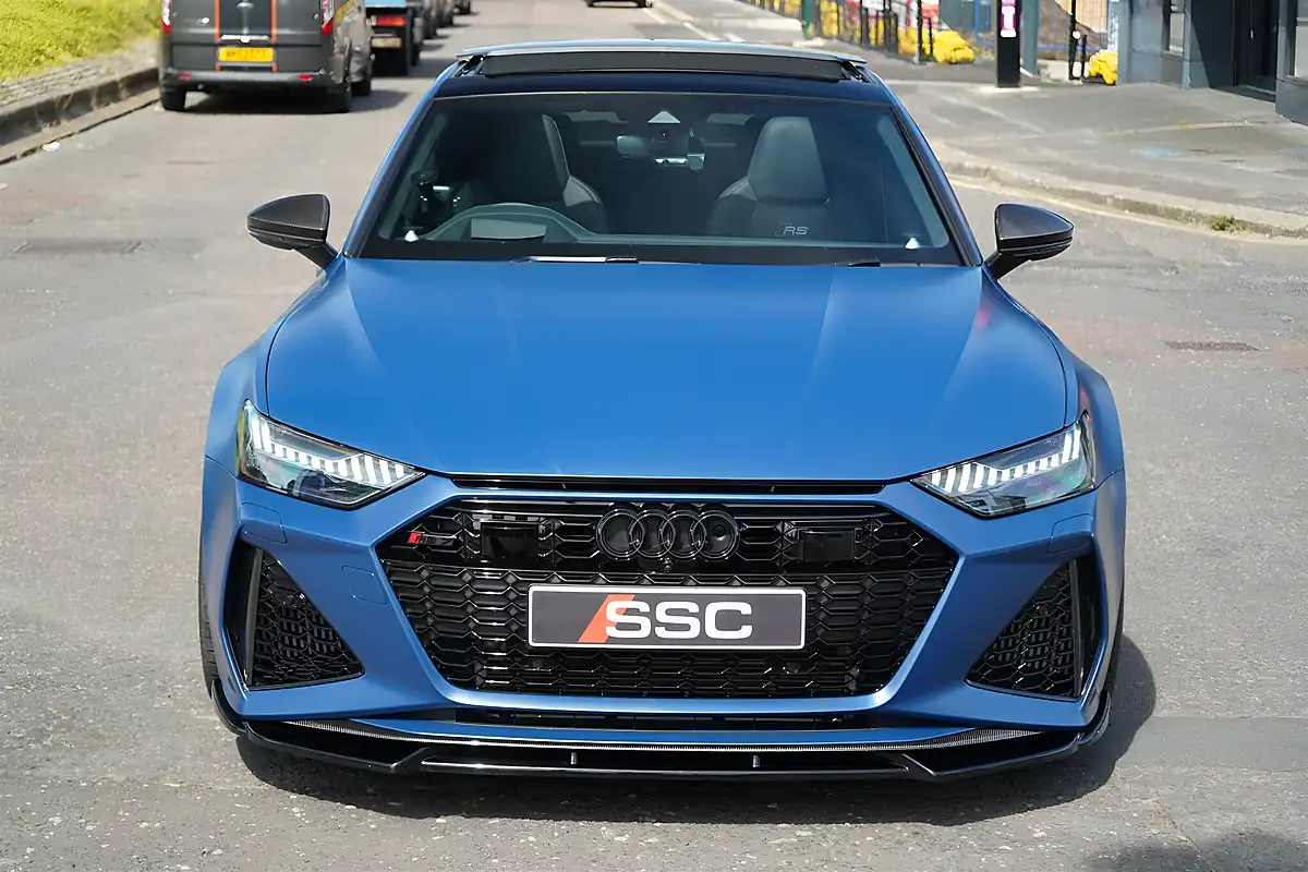 Used 2024 Audi RS7 Performance Carbon Vorsprung Ascari Blue - Interior and Exterior details 6