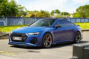 Used 2024 Audi RS7 Performance Carbon Vorsprung Ascari Blue - Interior and Exterior details 8