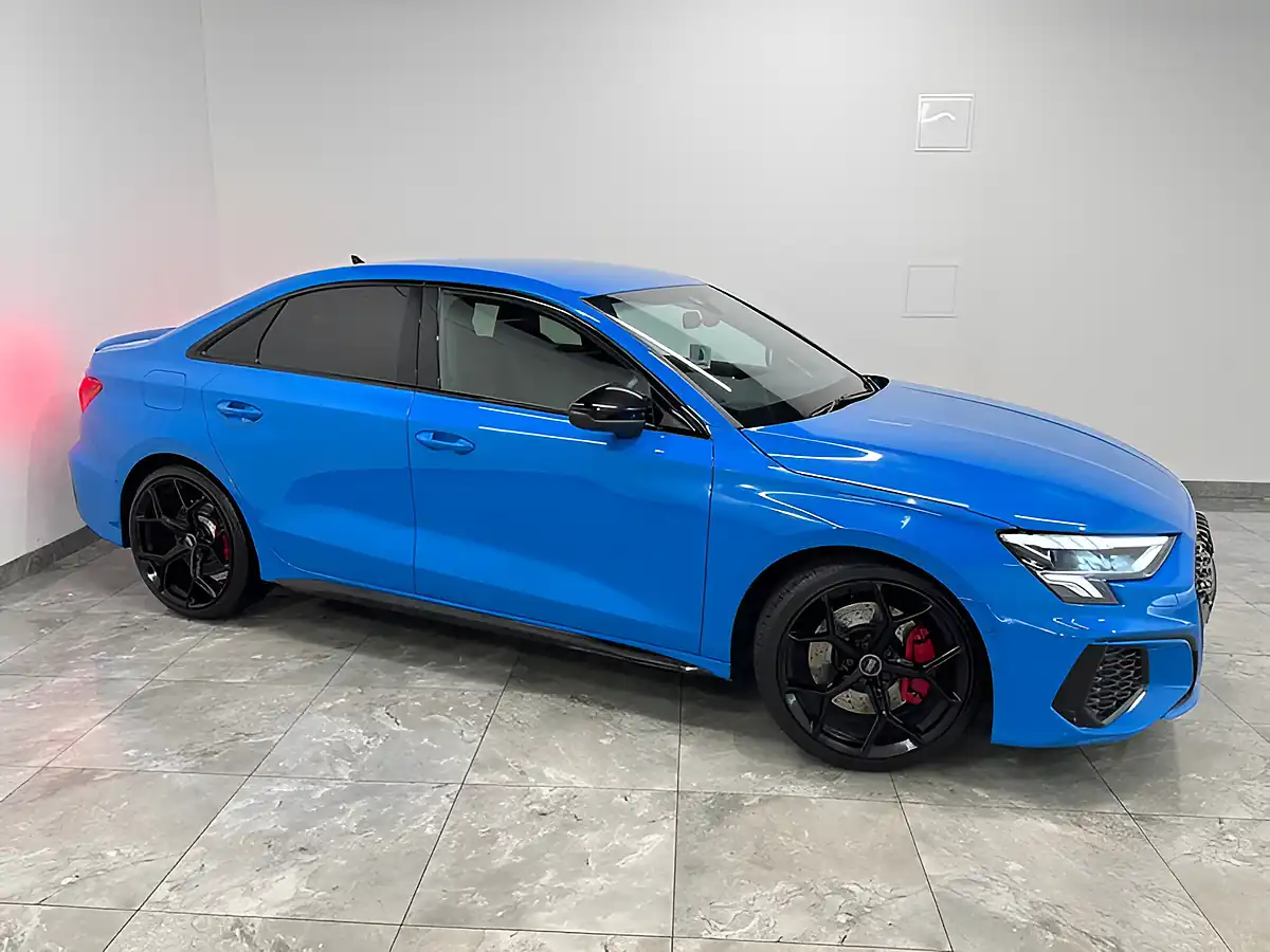 Used 2024 Audi S3 Black Edition Blue - Interior and Exterior details 2