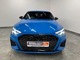 Used 2024 Audi S3 Black Edition Blue - Interior and Exterior details 3