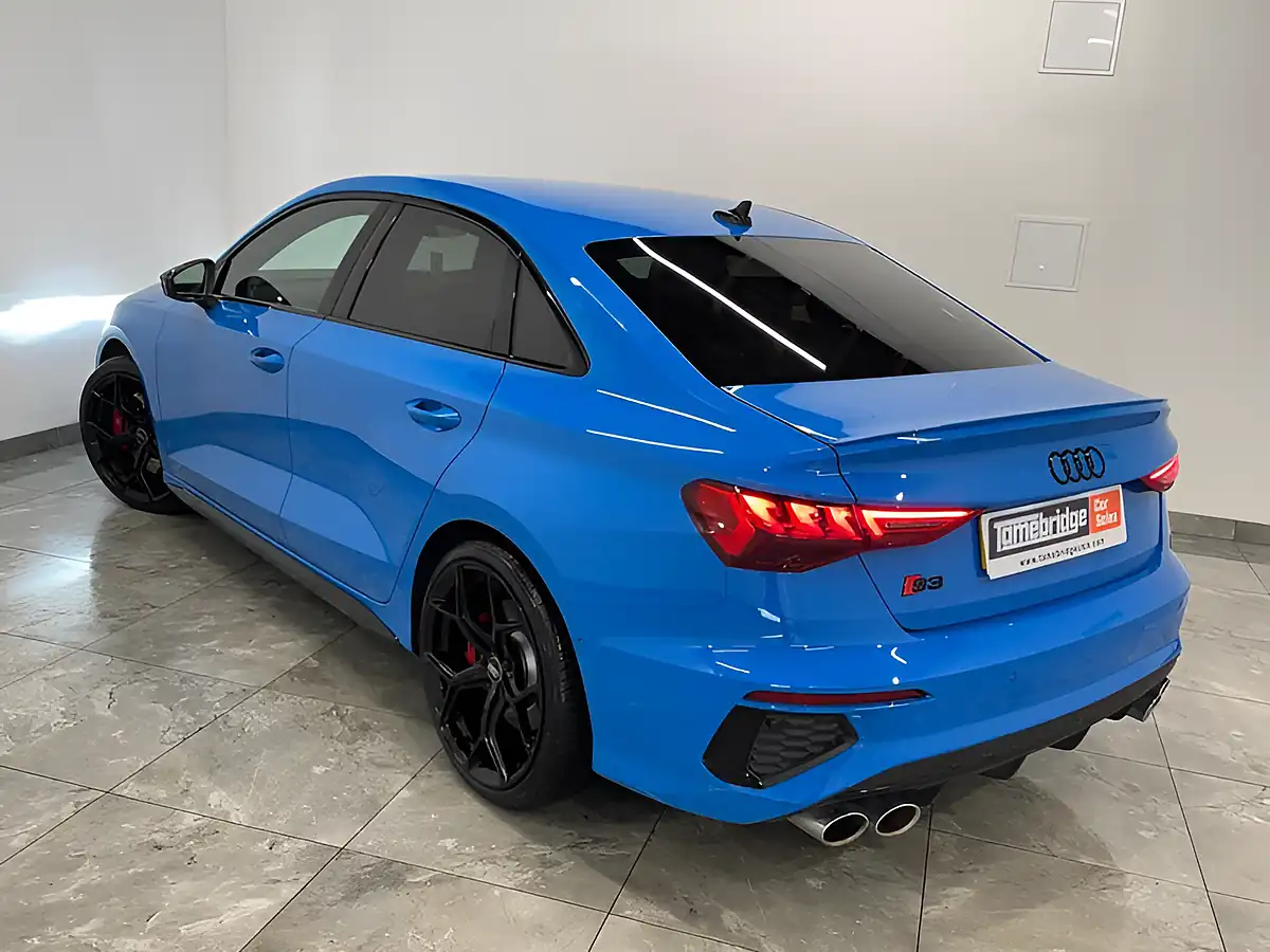 Used 2024 Audi S3 Black Edition Blue - Interior and Exterior details 5