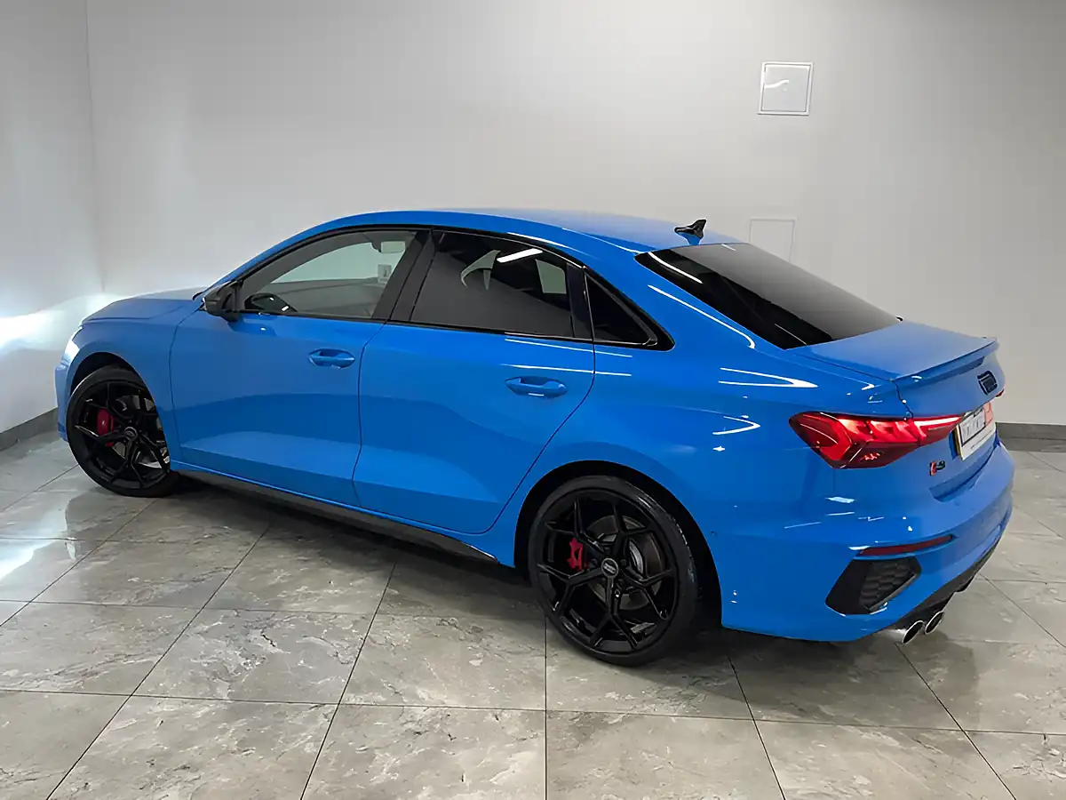 Used 2024 Audi S3 Black Edition Blue - Interior and Exterior details 6
