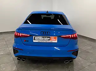 Used 2024 Audi S3 Black Edition Blue - Interior and Exterior details 7