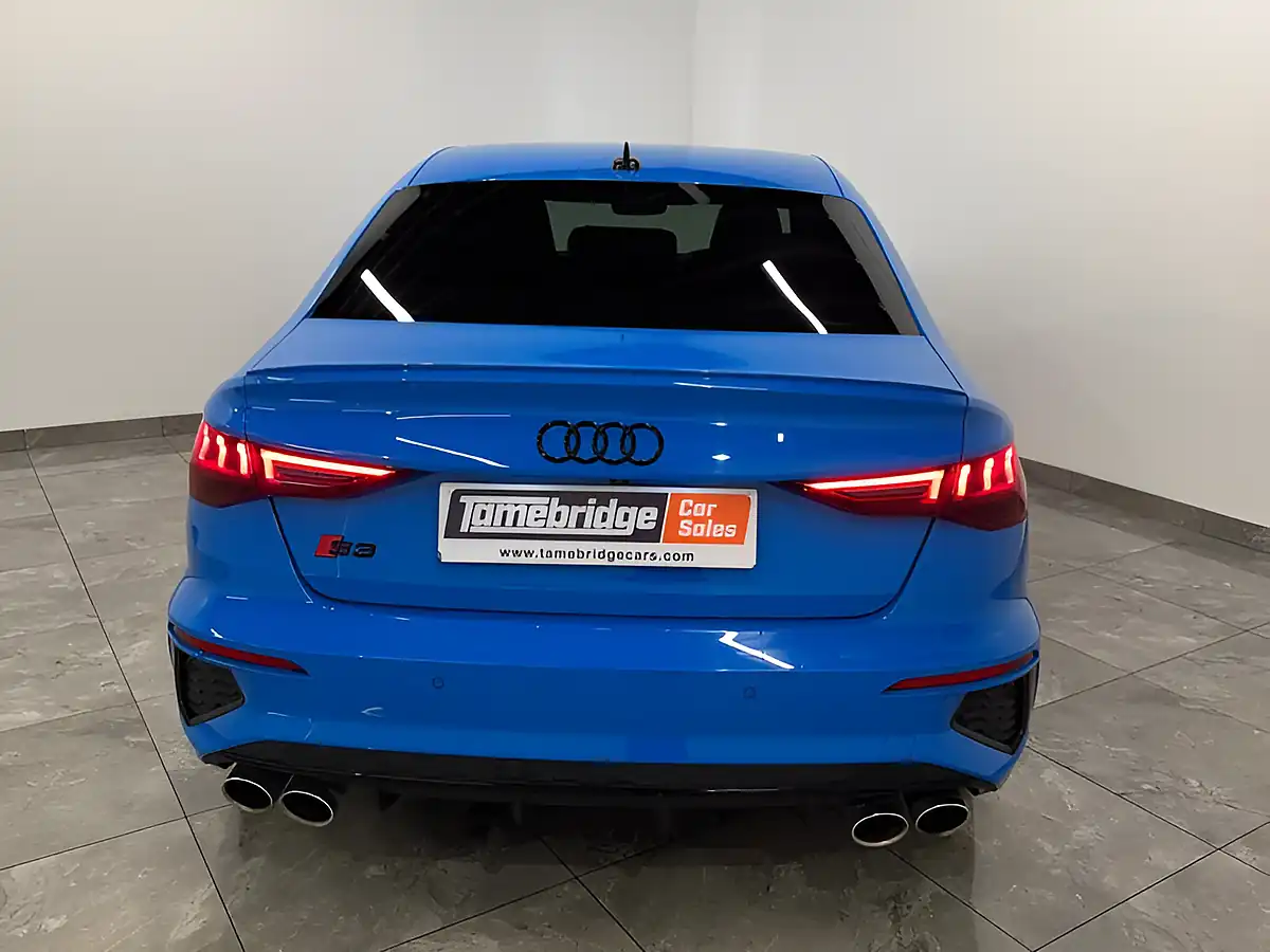 Used 2024 Audi S3 Black Edition Blue - Interior and Exterior details 7