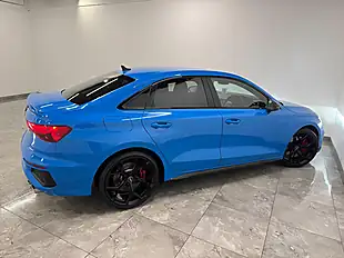 Used 2024 Audi S3 Black Edition Blue - Interior and Exterior details 8